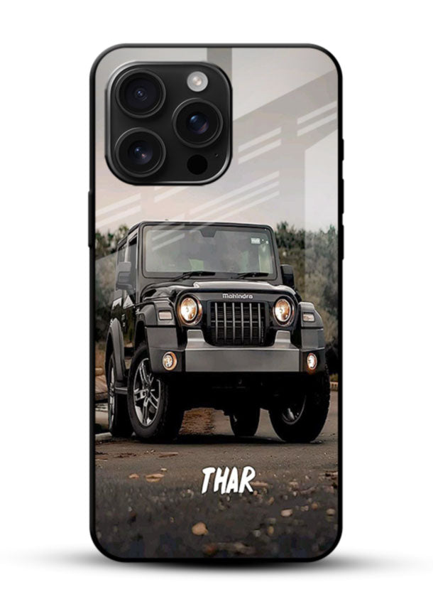 Mahindra Thar SUV in outdoor terrain with rugged off-road styling - 1