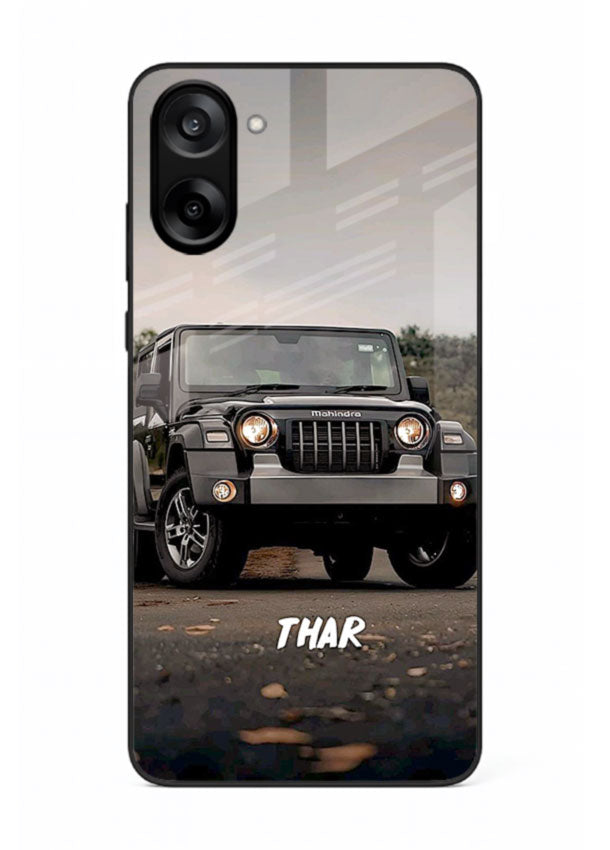 Mahindra Thar SUV in outdoor terrain with rugged off-road styling for OnePlus Nord CE5