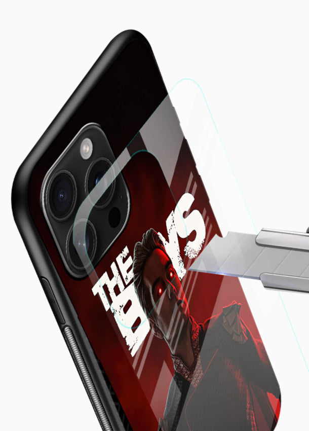 The Boys Butcher Red artwork cover for Glossy Vibrant Premium Look - Angle Blade