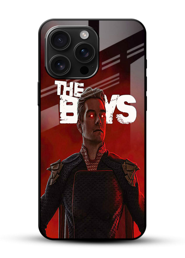 The Boys Butcher Red artwork cover for Glossy Vibrant Premium Look - Angle Front