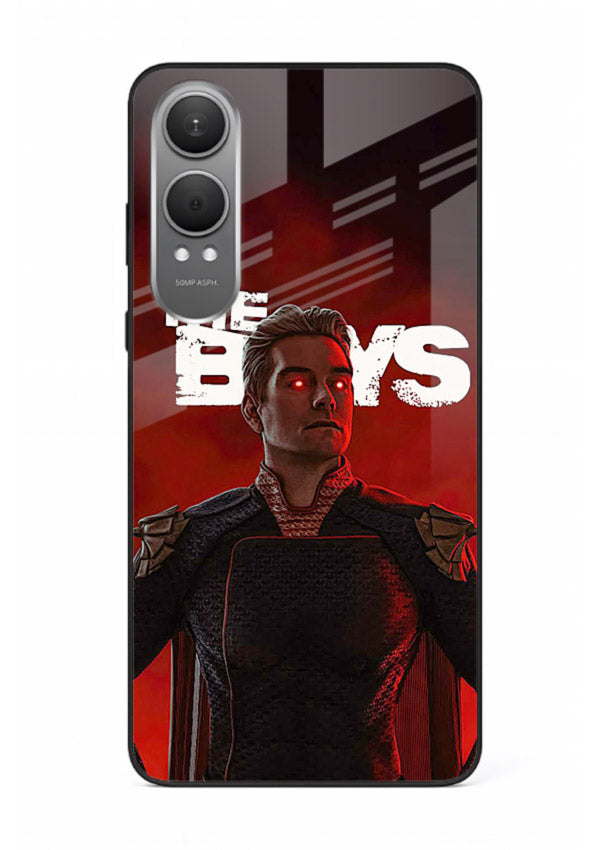 The Boys Butcher Red artwork cover for OnePlus Nord CE4 Lite