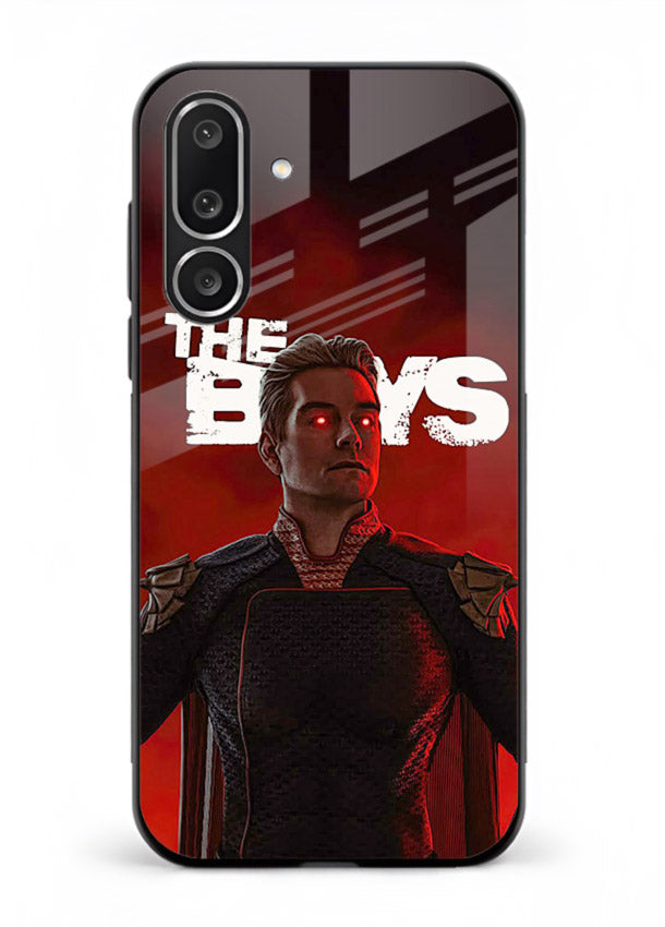 The Boys Butcher Red artwork cover for Samsung M36 5G