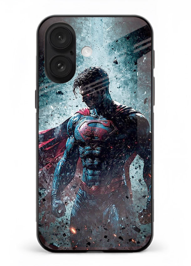 The Caped Superman hero cover for Apple iPhone 16