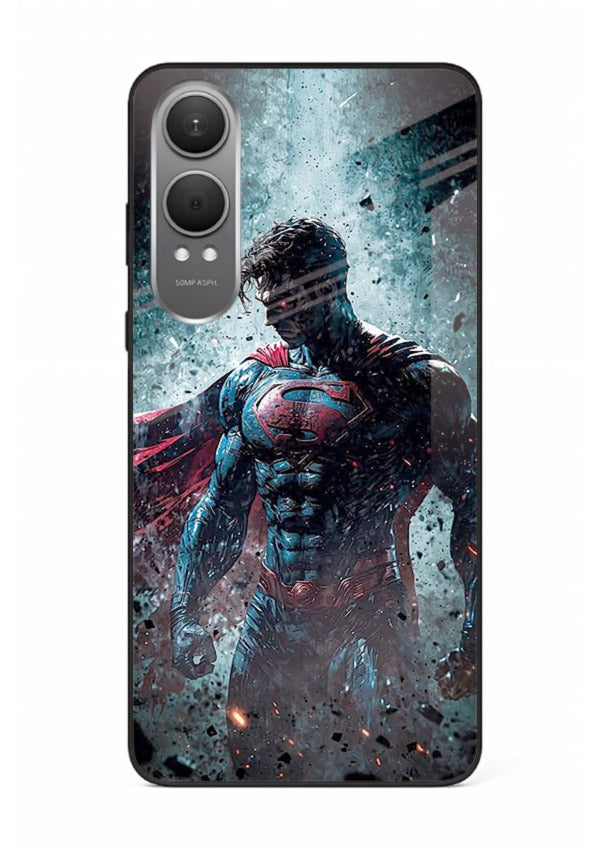 The Caped Superman hero cover for OnePlus Nord CE4 Lite