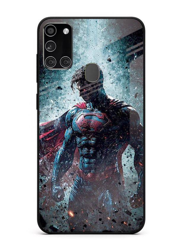 The Caped Superman hero cover for Samsung A21s