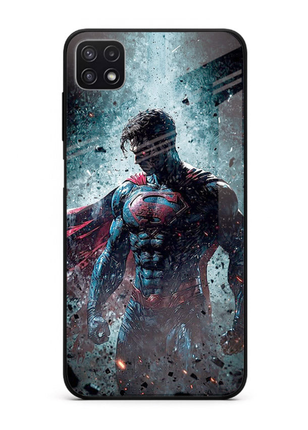 The Caped Superman hero cover for Samsung F42 5G