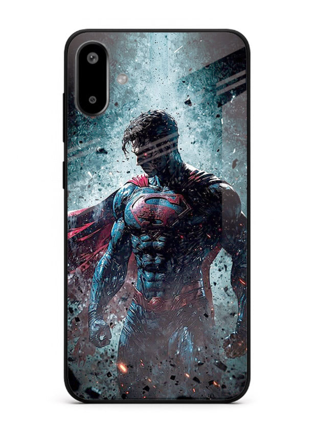 The Caped Superman hero cover for Samsung F06 5G