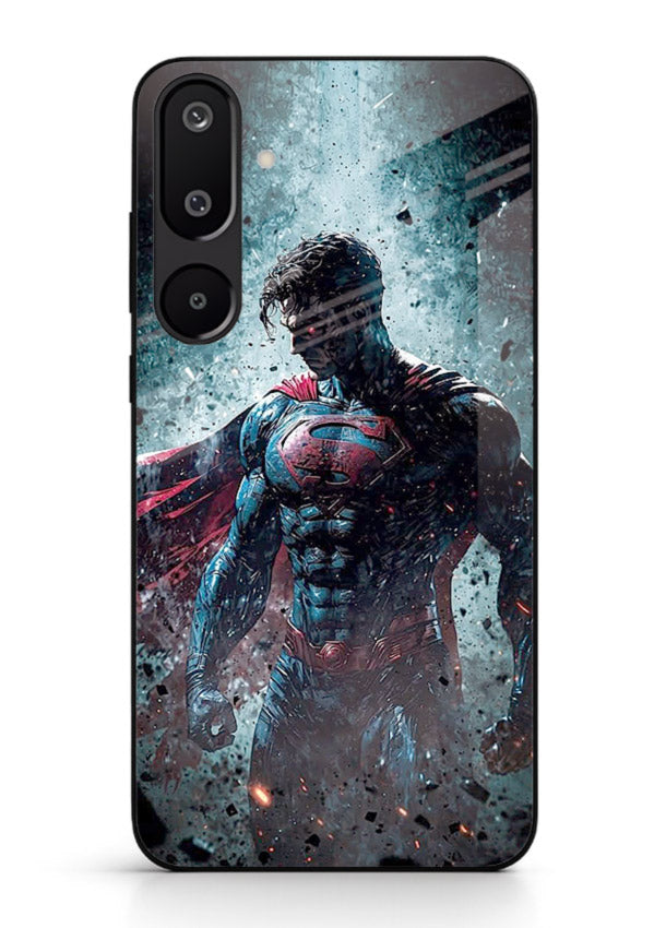 The Caped Superman hero cover for Samsung F16 5G