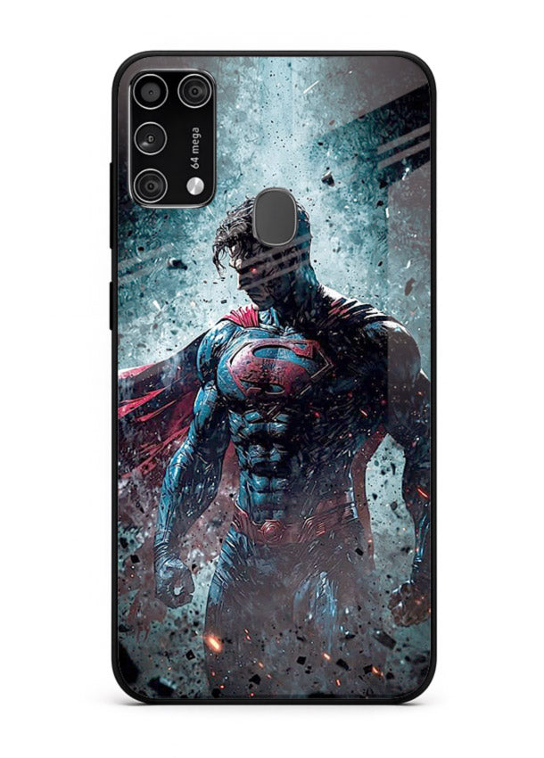 The Caped Superman hero cover for Samsung M31 Prime