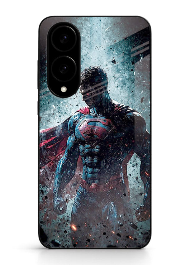 The Caped Superman hero cover for Samsung S25 Edge
