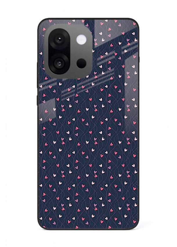 Tiny Heart Sprinkle cute heart sprinkle pattern OnePlus 13s glass back cover