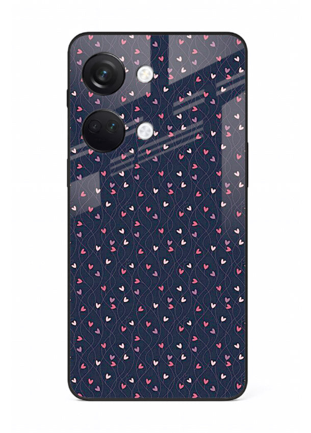 Tiny Heart Sprinkle cute heart sprinkle pattern OnePlus Nord 3 glass back cover