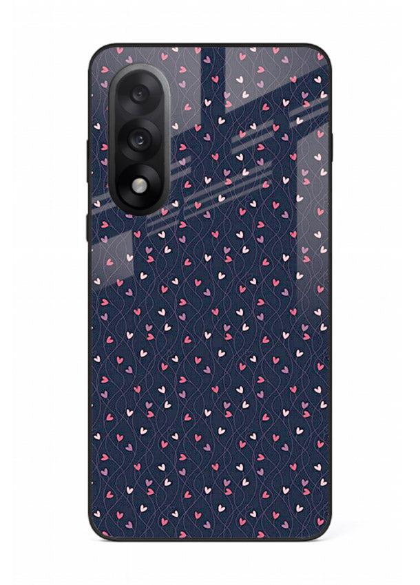 Tiny Heart Sprinkle cute heart sprinkle pattern OnePlus Nord 5 glass back cover