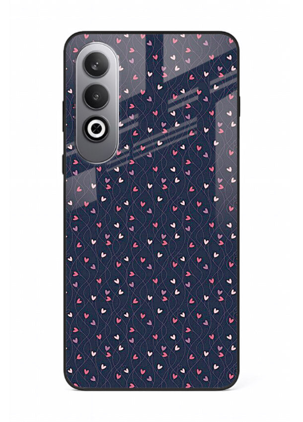 Tiny Heart Sprinkle cute heart sprinkle pattern OnePlus Nord CE4 glass back cover