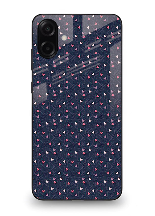 Tiny Heart Sprinkle cute heart sprinkle pattern Samsung M13 5G glass back cover