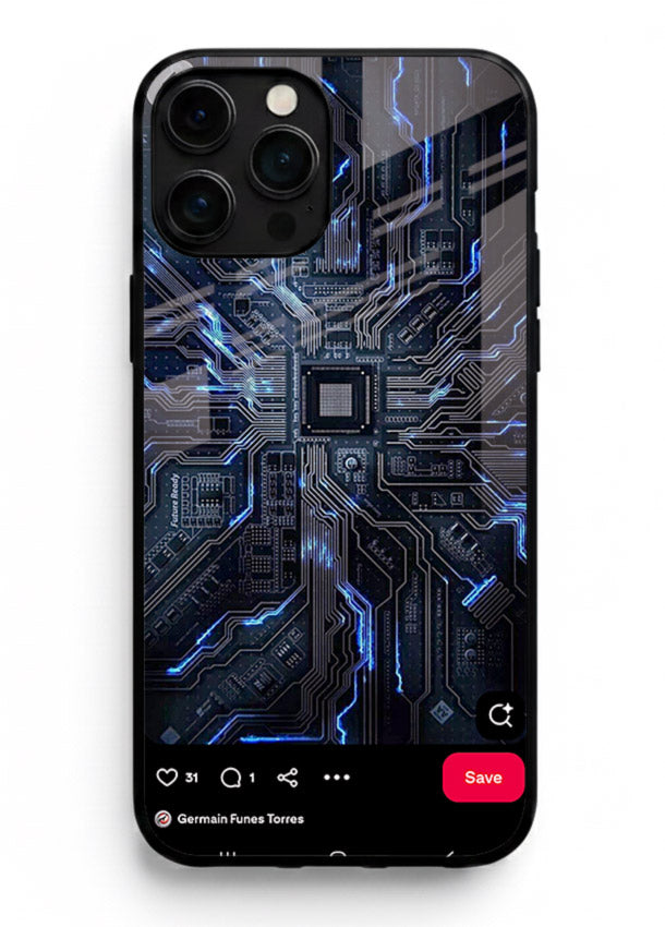 Modern performance car with urban background for iPhone 11 Pro Max Back Cover