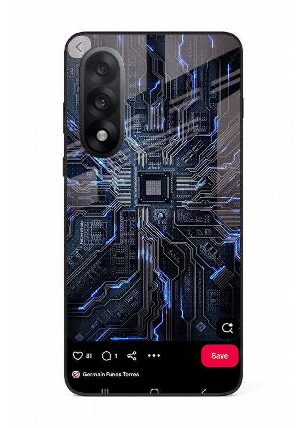 Modern performance car with urban background for OnePlus Nord 5 Back Cover