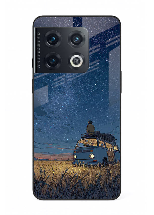 van night sky starry art OnePlus 10 Pro glass cover aesthetic night scenery case
