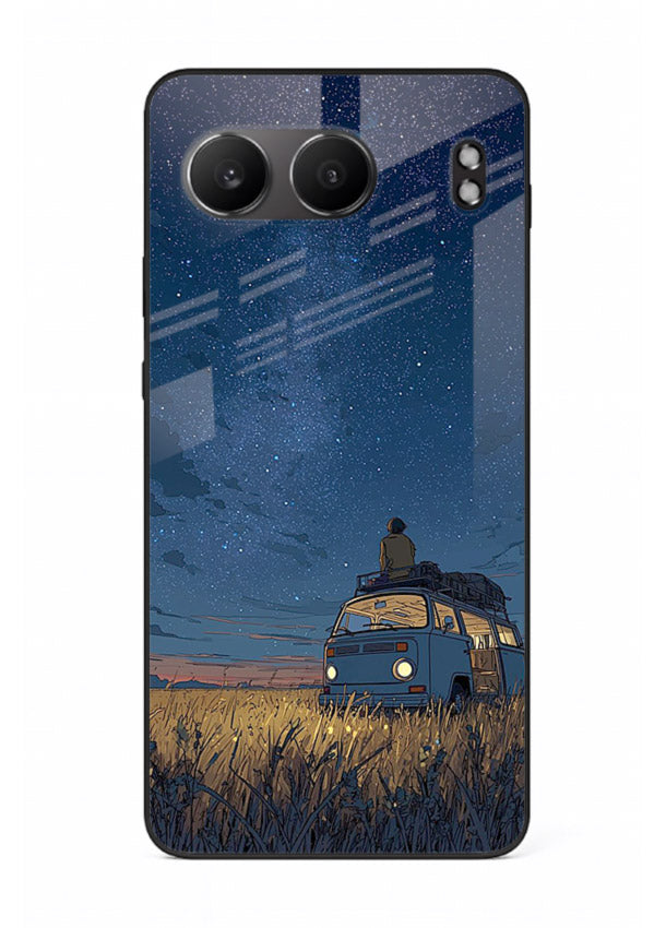 van night sky starry art OnePlus Nord 4 glass cover aesthetic night scenery case