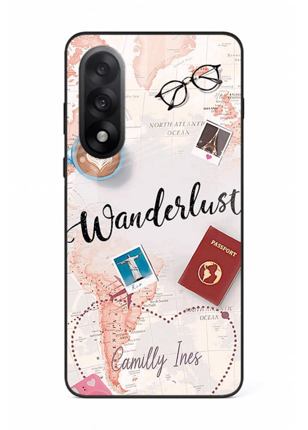 Wanderlust Essentials Art illustration OnePlus Nord 5 glass back cover