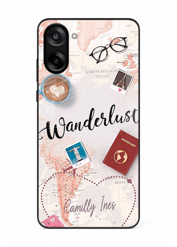 Wanderlust Essentials Art illustration OnePlus Nord CE5 glass back cover
