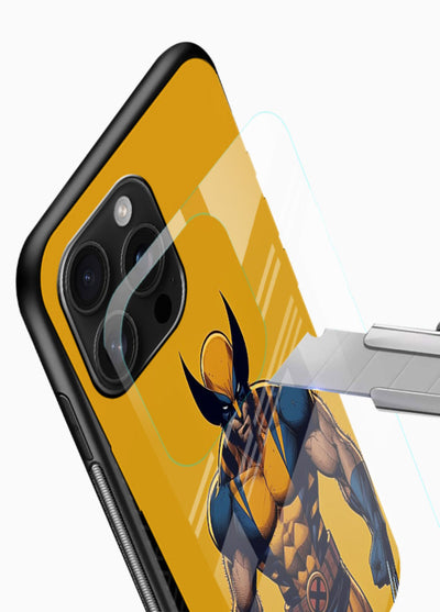 Wolverine Claws of Fury mobile cover for Glossy Vibrant Premium Look - Angle Blade