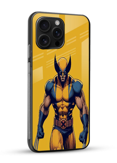 Wolverine Claws of Fury mobile cover for Glossy Vibrant Premium Look - Angle Side