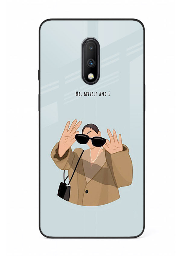 Supportive beige quote printed on OnePlus 10R glass back cover with soft tones.