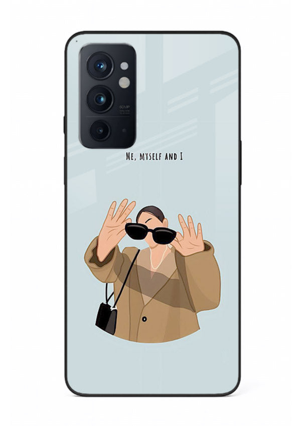 Supportive beige quote printed on OnePlus 7T Pro glass back cover with soft tones.